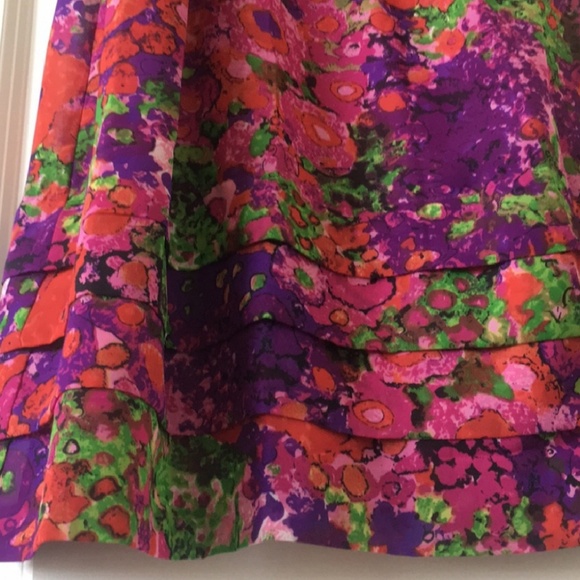 NWT - Ruffled Multi Color Dress - Picture 3 of 7
